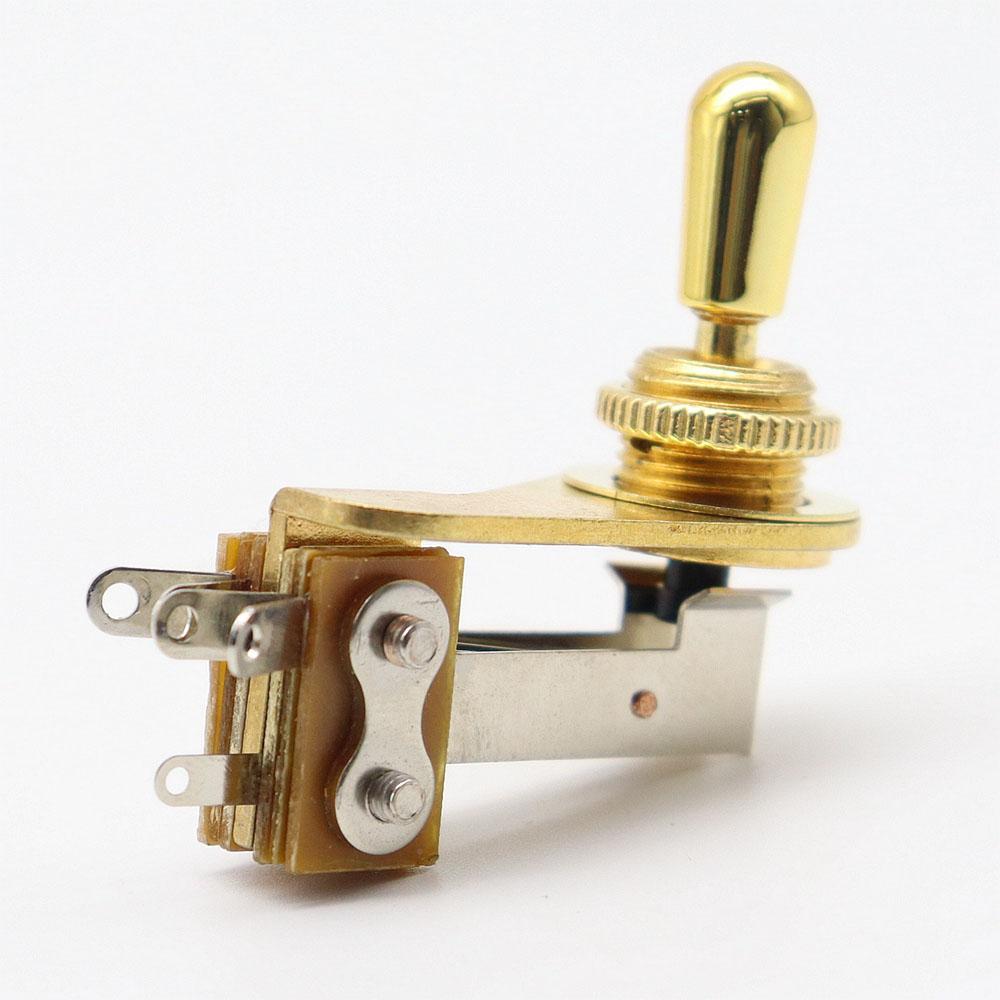 1Pcs L Type 3 Way Guitar Switch Plastic Tip Guitar Pickup Selector Toggle Switch For Electric Guitar