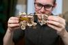 Puzzle 3d drewniane steampunkowa łódź podwodna ugears smart
