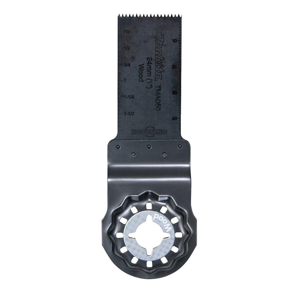 

Makita Multi-Tool Cut Saw TMA050SK 25mm x 30mm Carbon Steel Blade for Wood