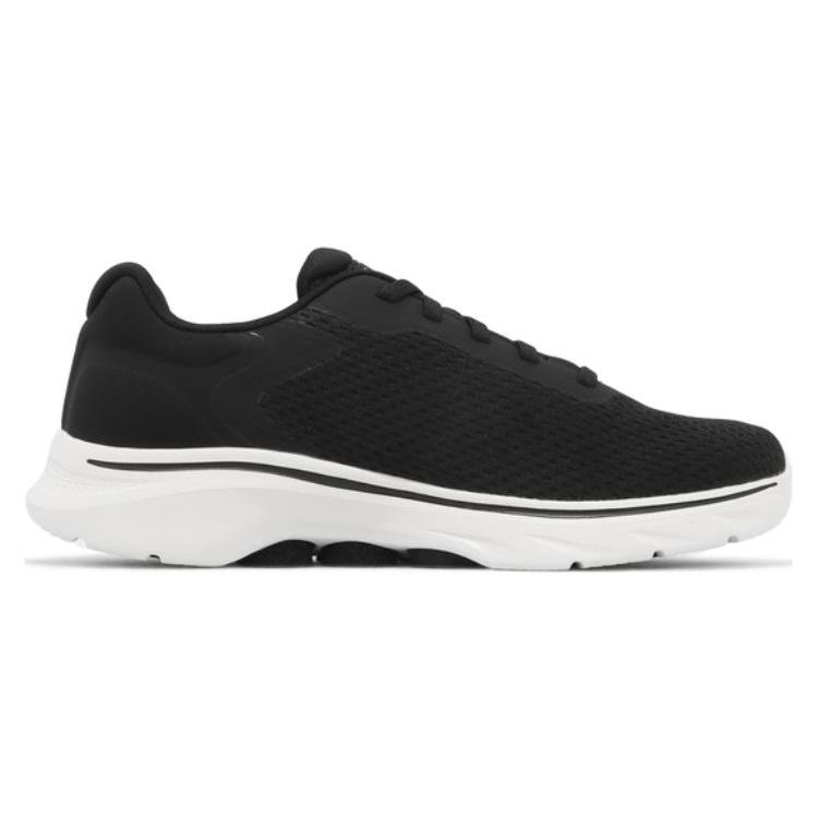 Skechers GO WALK 7 Abrasion Resistant Breathable Low Top Casual Shoes Men's Black 216636-BKW