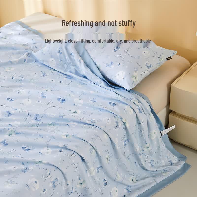 Duohaojia Washable 100% Silk Summer Comforter