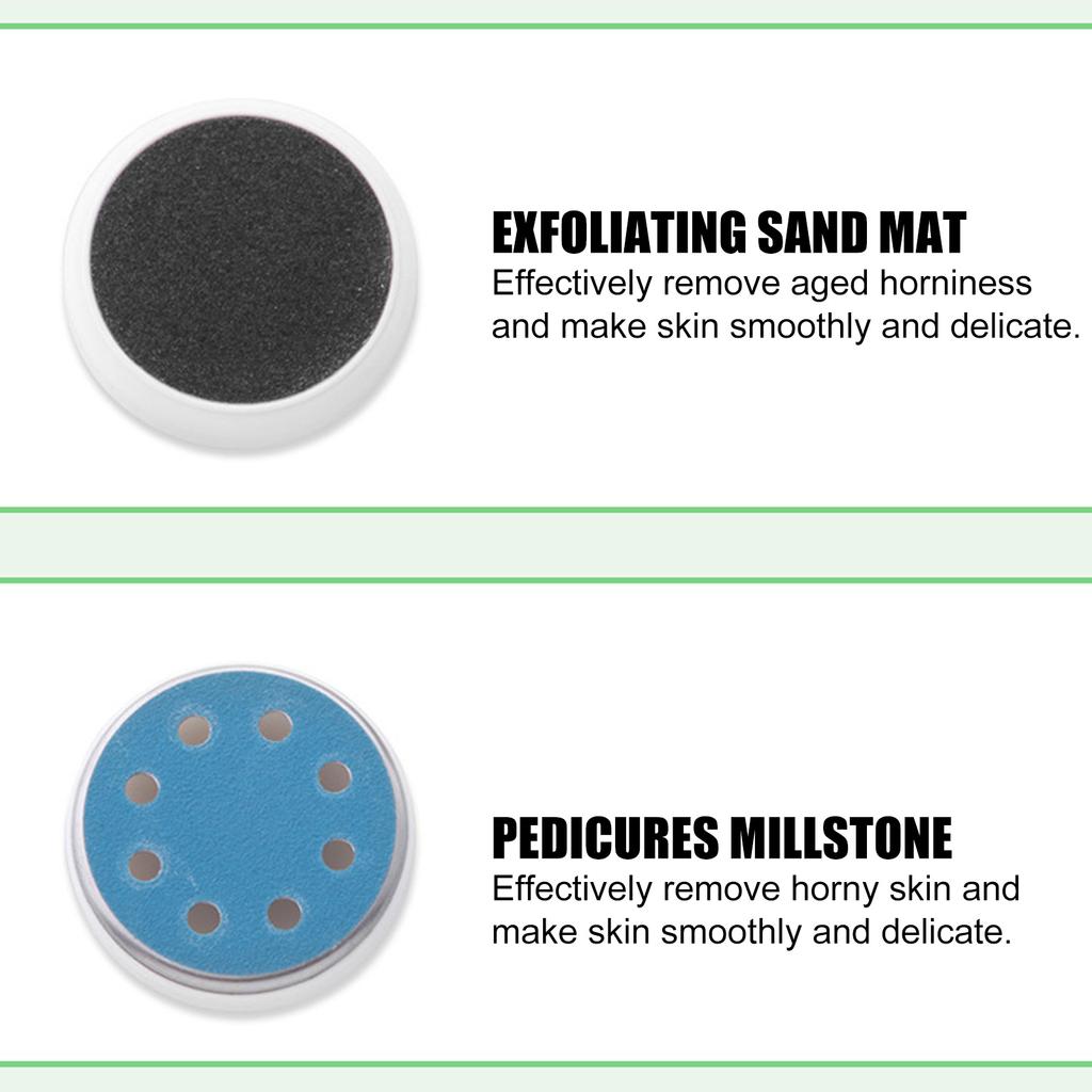 Ferramenta Elétrica para Pedicure Removedor de Calosidades e Pele Morta Cuidados com os Pés Lixa para os Pés Lixadeira de Pés (Azul Recarregável por USB)