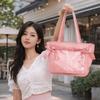 Large Capacity Bow Ita Shoulder Bag Sweet Clear Transparent Pocket Itabag Japanese Style Badge Display Shoulder Bag Woman