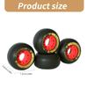 4Pcs Wear Resistant 82A PU Drift Board Wheel PU Skateboard Wheels Longboards Wheels Skateboard Accessories Enduring