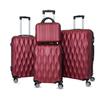 ABS Universal Wheel Trolley Case Set: 12/20/24/28 inch Carry-On Suitcases (4 Pieces)