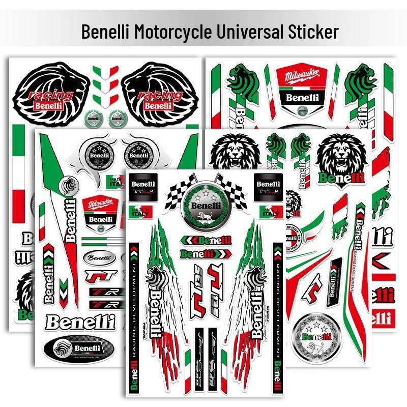 Benelli Serie Motorradaufkleber: Wasserdichte Körperaufkleber für TNT125 & Young Lion