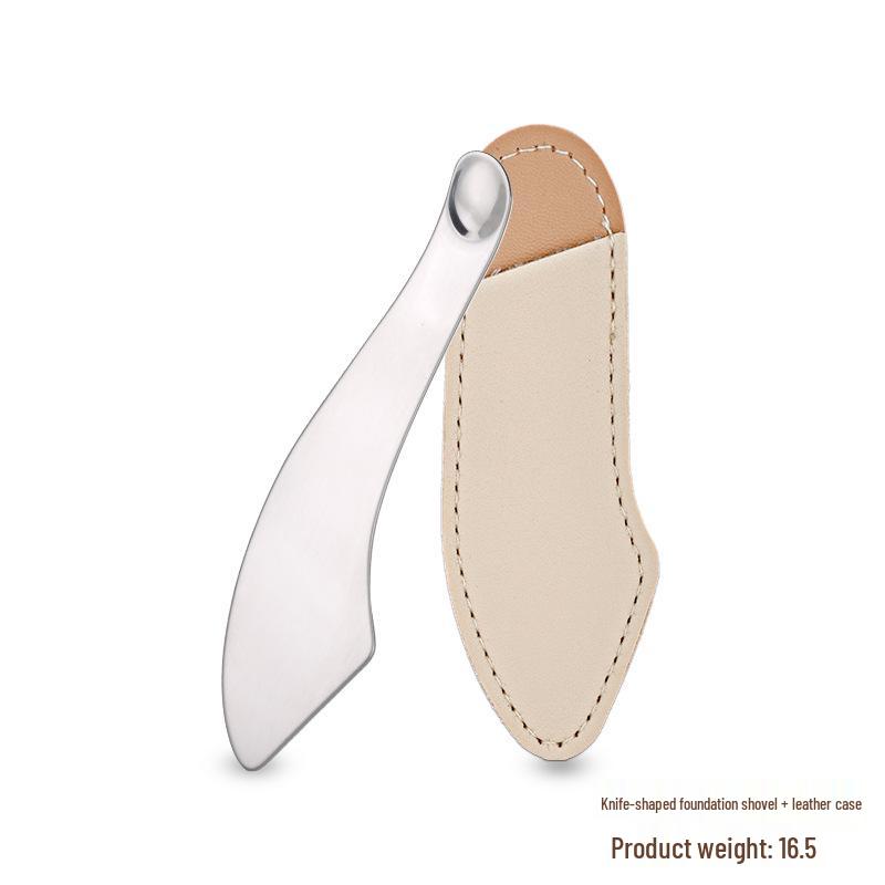 Stainless Steel Foundation & Eye Cream Spatula Set with Beauty Mask Scraper
