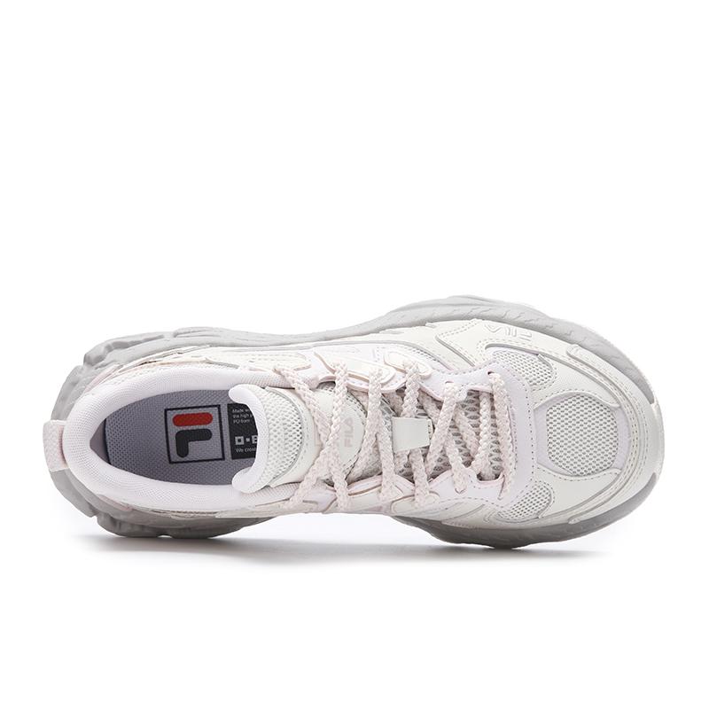 FILA FERN Abrasion Resistant Lightweight Breathable Low top Chunky Sneakers Women's Sodium/Calcite Powder F12W622118FJC