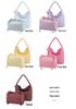 2026 Fashionable Woven Women's Bucket Bag, High-End Shoulder & Underarm Handbag
