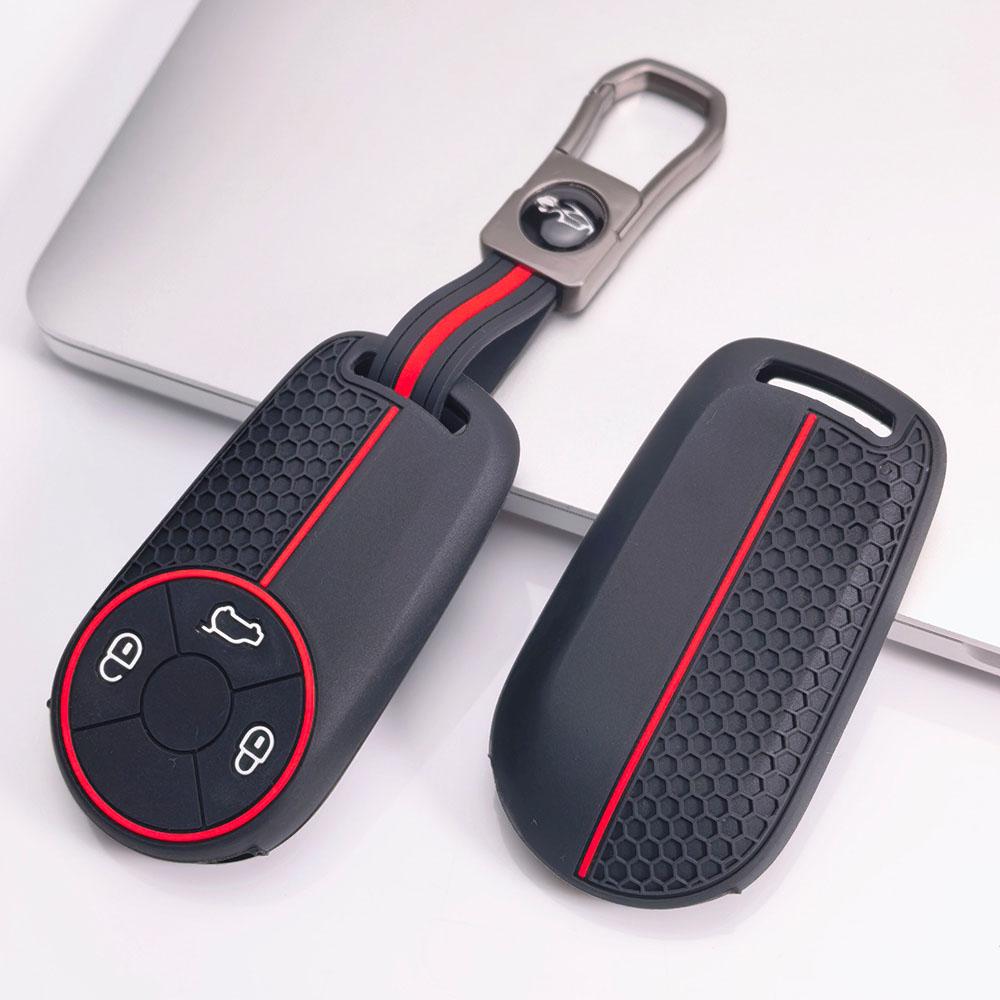 Key Cover for Haval H6 All with Keychain Protective Accessory Key Fob Protection Replacement Daily Use Car Remote Cover Key Shell Accessory