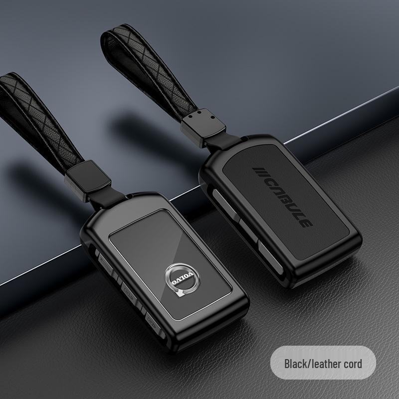High-End Schlüsselhülle für Volvo S90, S60, XC90, V60, V90, XC60 - Herren Autozubehör