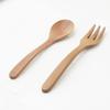 Nagao Sao Wood Spoon and Fork Set, Small, Wooden