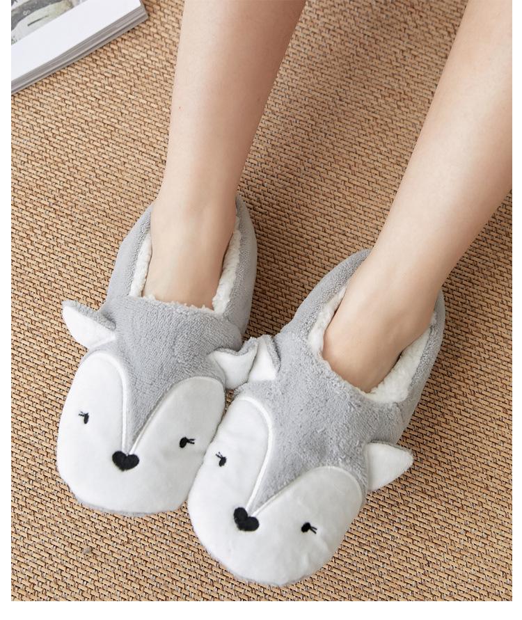 Women's Cartoon Coral Fleece Floor Socks - Soft Slipper Socks & Bare Leg Sleeves for Home, Christmas, or Sleep