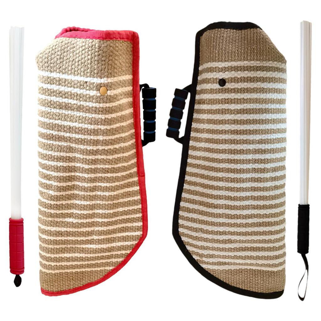 Dog Bite Sleeve Agility Trainer Training Equipment Dog Bite Pillow Tug Toy for Fetching Puppy Playing Tug of War Outdoor