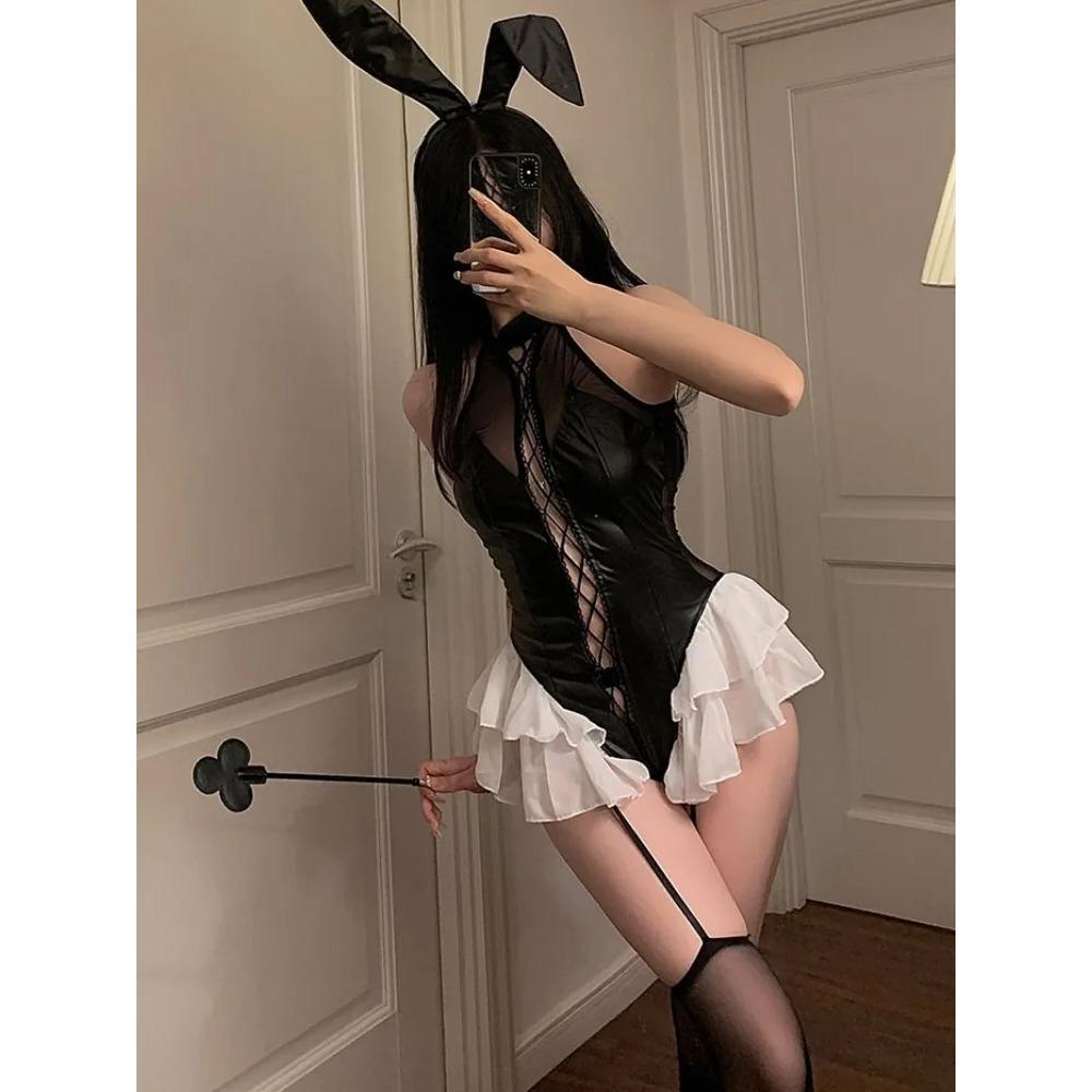 Japanese Kimono Uniform Cosplay Christmas Lingerie Waist Belt with Robe Temptation Costumes Pajamas for Women Underwear Sex Show