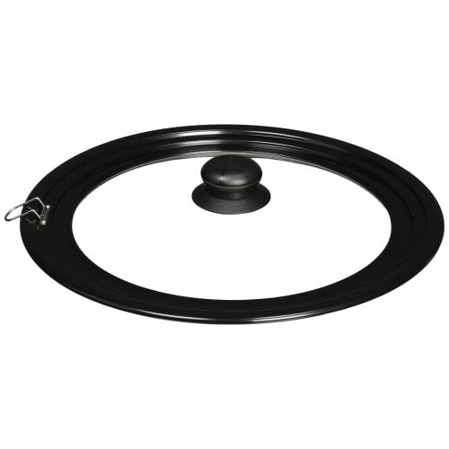 Pearl Metal Oil Partner H-5073 Glass Window Frying Pan Lid for 26, 28, and 30cm Frying Pans