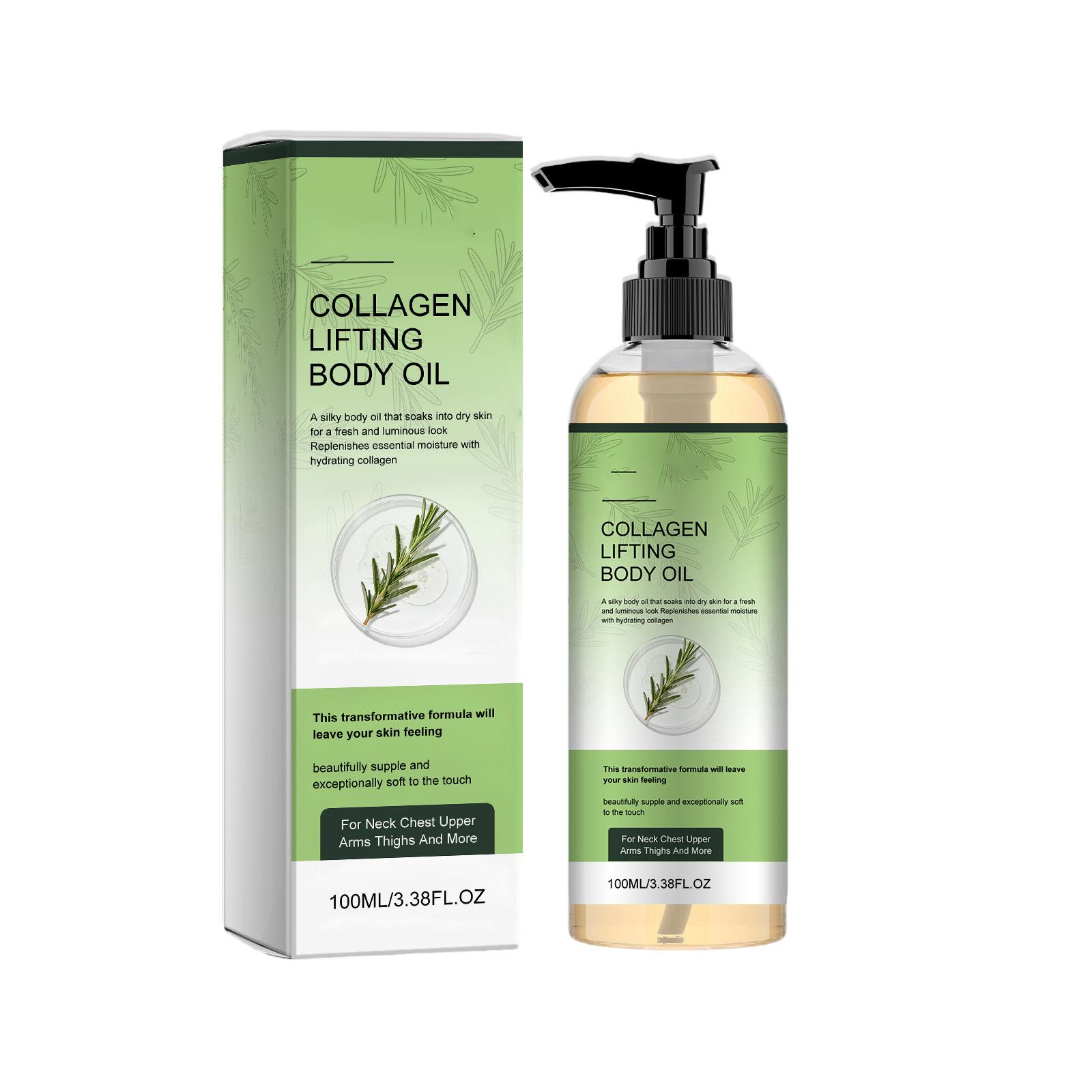 Collagen Body Oil – Hydrating & Brightening Full-Body Moisturizer For Smooth, Elastic, Radiant Skin
