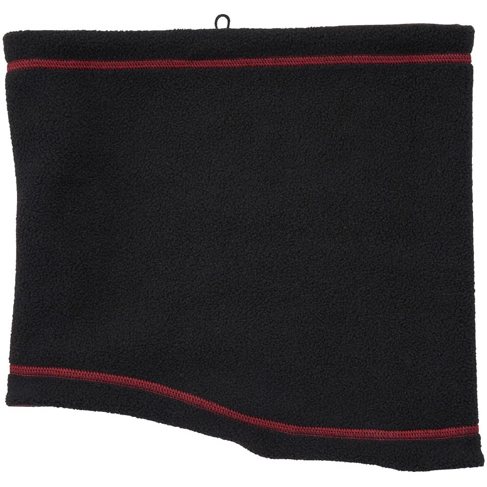 Mizuno Cache-cou réversible pour le froid Noir x Taille Unique Entraînement, Météo, 32JY2700, Rouge,