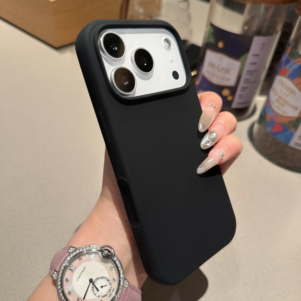Liquid Silicone Invisible Magnetic Attraction, Suitable for iPhone17PROMAX Mobile Phone Case Ai Integrated Button Apple 16 Anti-drop