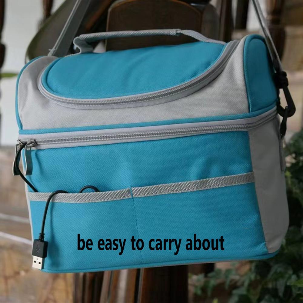 Car Refrigerator Bag Heating Plate 5V Portable USB Heating Plate, Used for Food Heater Lunch Box, Used for Electrically Heating