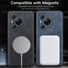 Funda Suave de Cuero Magnética Retro Para Huawei Pura 70 Ultra Pura 70 Pro Plus Pura70 Pro Plus Funda de Teléfono con Carga Inalámbrica