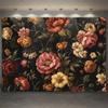 Floral Flower Wall Photoshoot Backdrop Wedding Bridal Shower Engagement Ceremony Party Photography Background Photo Studio Props