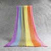 1 Set Baby Elastische Wickeltuch Regenbogenfarbe Wickeltuch Neugeborenen Fotografie Wickeltuch Foto Requisiten Studio Zubehör