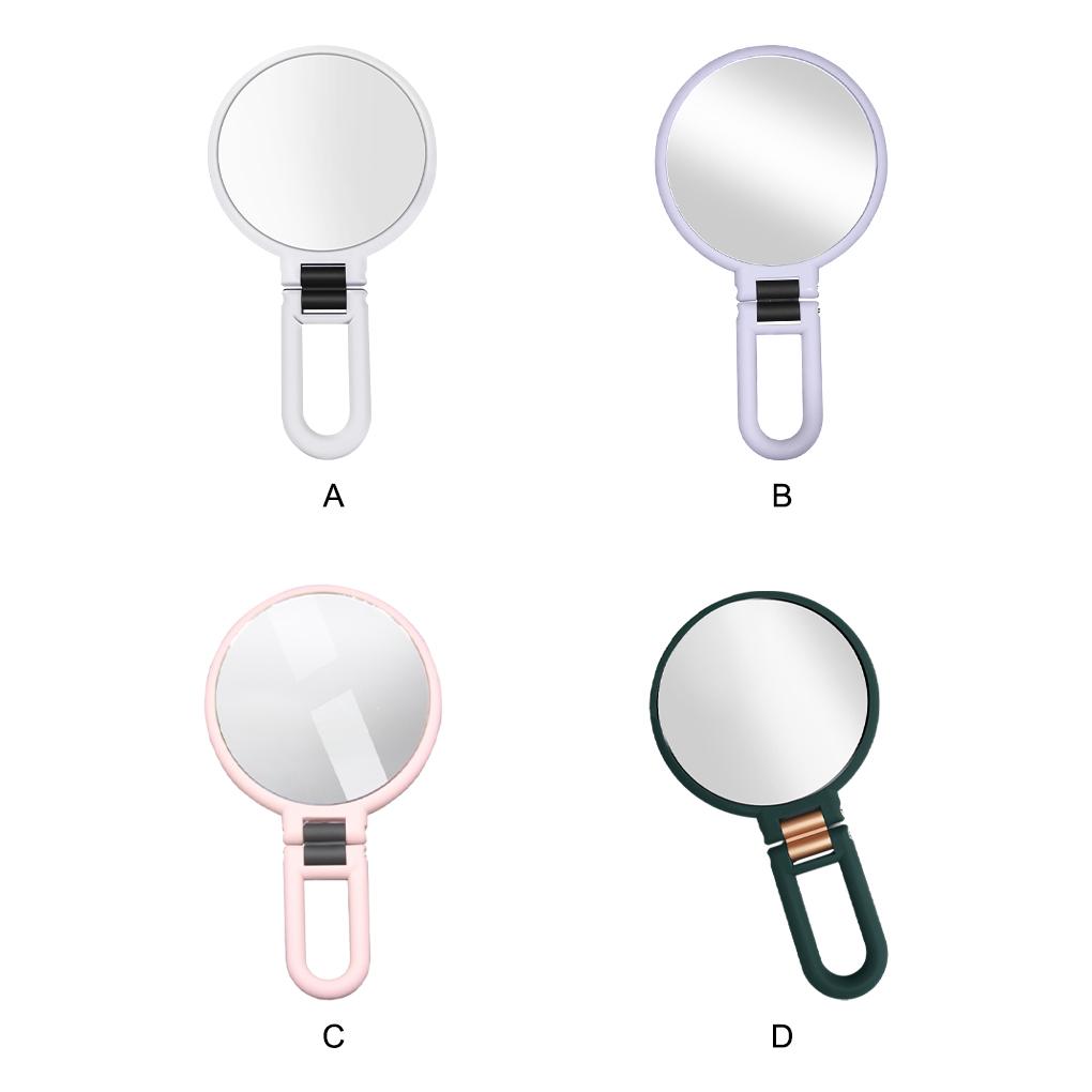 Makeup Mirror With Foldable – Convenient And Practical Beauty Accessory Clear Handheld Mirrors
