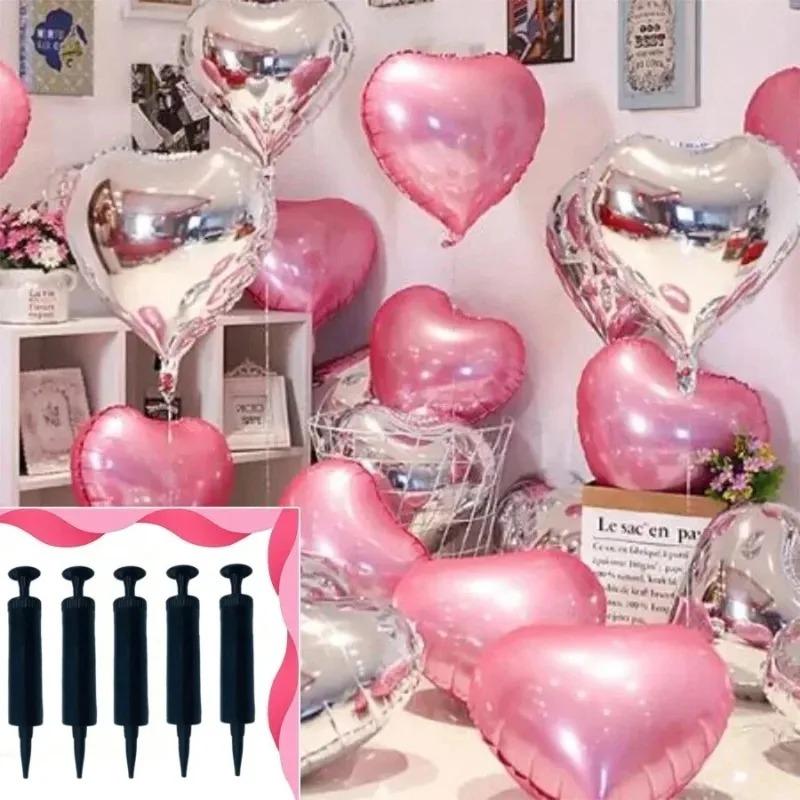 1pcs Balloon Pump Hand-held Balloon Inflator Wedding Birthday Party Decoration Tool High-quality BalloonPump Home Decoration