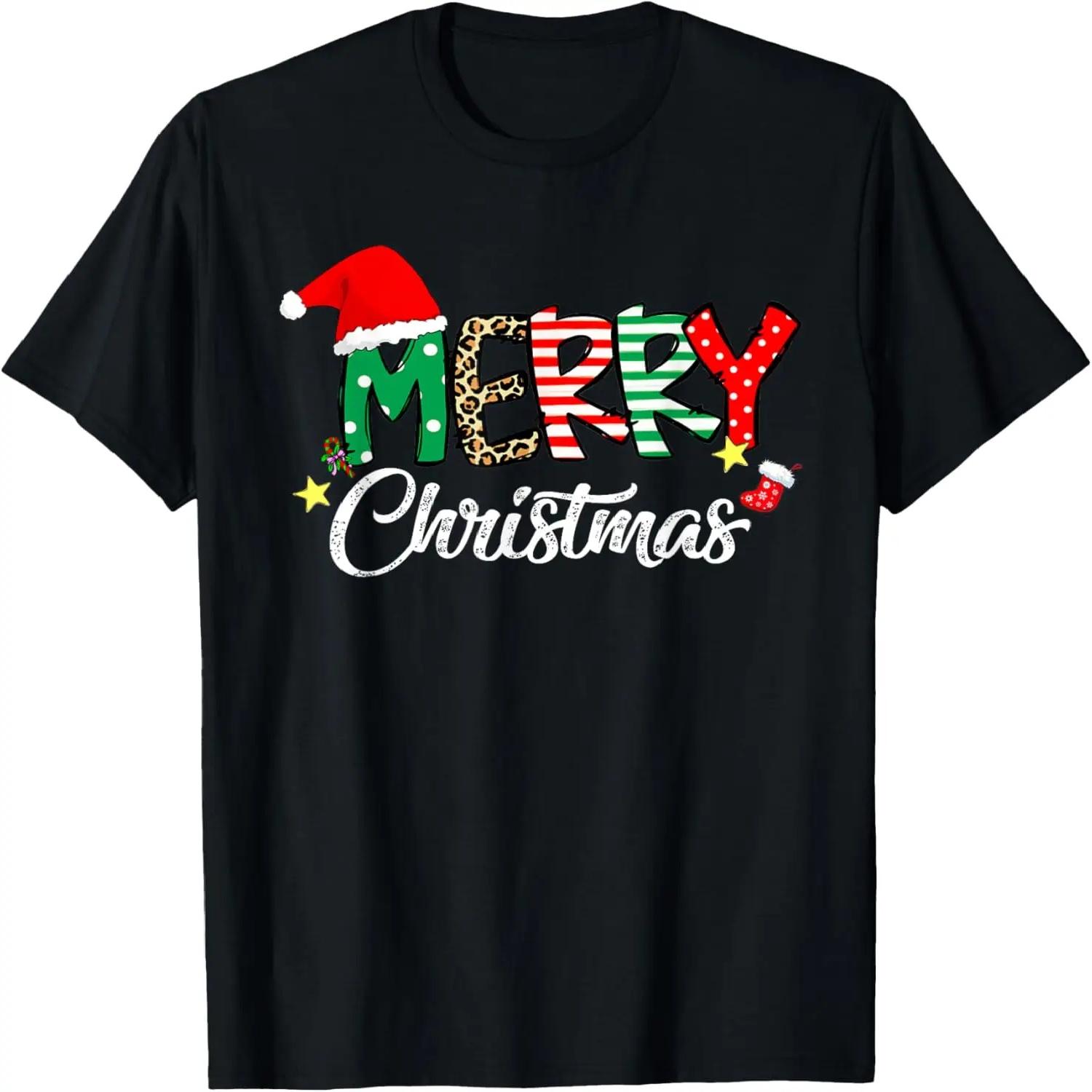 Cute Merry Christmas Matching Family Christmas For Men Women T-Shirt S