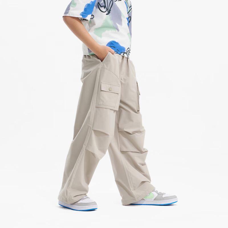 MQD Boys' Quick-Dry Cargo Parachute Pants