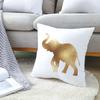 Sofa Pillow Cover, Cushion Cover, Nordic Home Textile Fabrics, Simple Golden Digital Printing