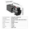 14 L Hydraulic Power Unit, Single Acting Steel Dump Trailer Pump, 22 MPa Max Relief Pressure & 6.3 L/min Flow Rate, 220-240V Hydraulic Pump with Metal