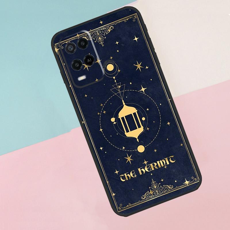 

The Hermit Tarot Card For Oppo A18 A38 A78 A98 A96 A58 A17 A77 A80 A40 A60 A16 A76 A74 A94 A54 A15 A57S Phone Case OPPO A60 5G