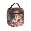 Puella Magi Madoka Magica Insulated Lunch Bag Thermal Bag Lunch Container Madoka Kaname Tote Lunch Box Food Bag College Picnic