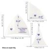 Acrylic Irregular 90° Sewing and Patchwork Ruler for Fabric Cutting