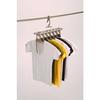 Twin Mall Laundry Drying Rack, Aluminum Stretchable 7-Row Rack, Set of 2, TA-7-2