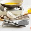 1Pcs Silicone Insulated Spoon Holder Heat Resistant Placemat Spoon Holder Cutlery Shelving Kitchen Tools Placemat