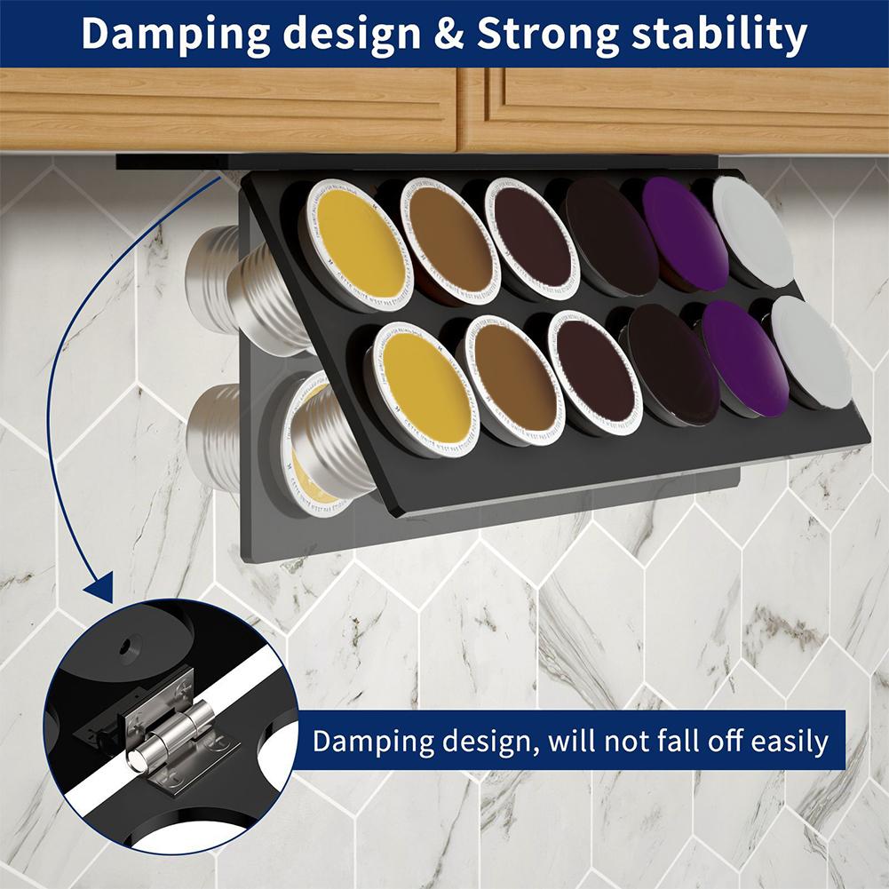 Coffee Capsule Shelf Espresso Makers Shelf Storage