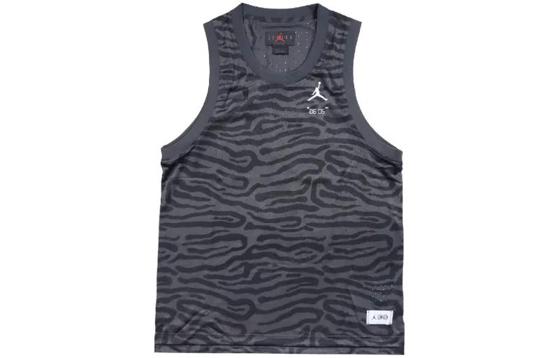 Jordan Basketball Trikot Herren Schwarz XL