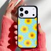 Beauty Yellow Sunflower Phone Case for iPhone 17 16 15 14 13 Pro Max Back Cover for 12 11 Pro Coque
