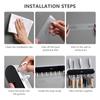 Kitchen Storage Rack Chopstick Knife Holder Professional Kitchen Utensils Holder Kitchen Accessories Wall-mounted  Knives Stand