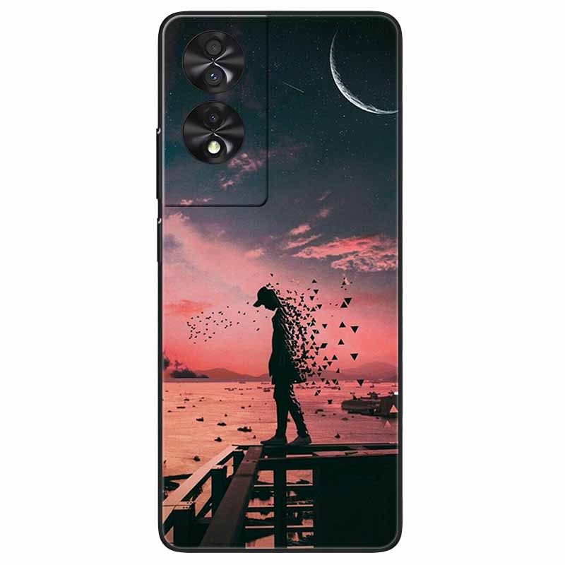 Phone Cover for TCL 40 NxtPaper 4G Case Black TPU Bumpers Silicone Shockproof Fundas for TCL 40 NxtPaper 4G Soft Capa Wolf Lions -TCL 40 NxtPaper 4G