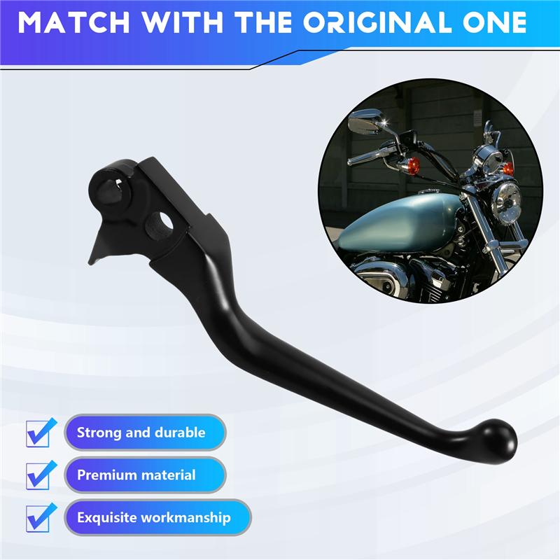 L10A Brake Lever Clutch For  Dyna Street Bob FXDB Fat Bob FXDF Softail Breakout Fat Boy Sportster 883 1200 Touring
