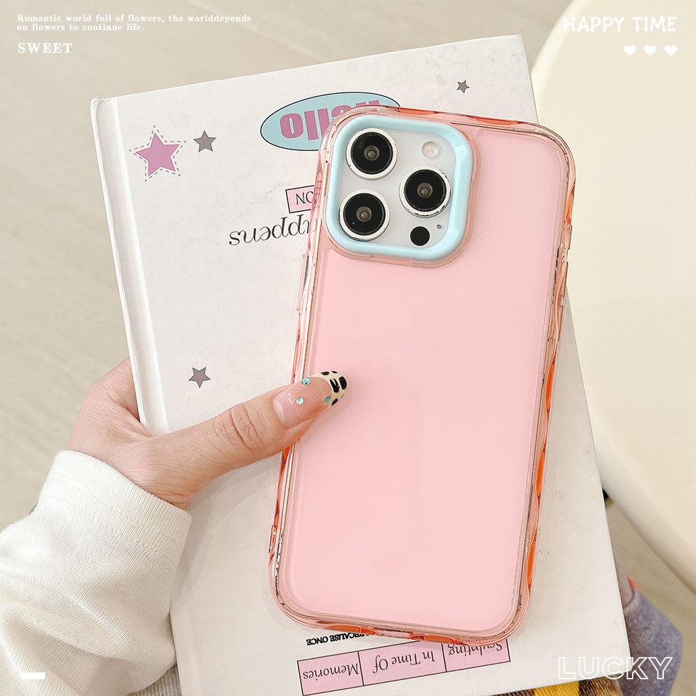 Full Screen Cat Phone Case Suitable for Apple 16promax Pink Phone Case IPhone 15 Cute Protective Case for Women