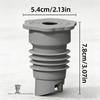 Anti Backflow and Anti Odor Drain Plug with Silicone Sealing Ring Suitable for Sewer Pipes Kitchen Sinks Washing Machine Drains