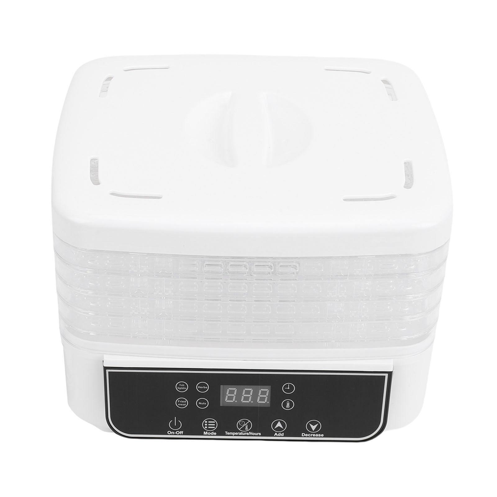 

Сублімаційна сушарка для їжі 5-шарова 160 Вт електрична машина-дегідратор з 1 72-годинним цифровим таймером та регулюванням температури для Type 2