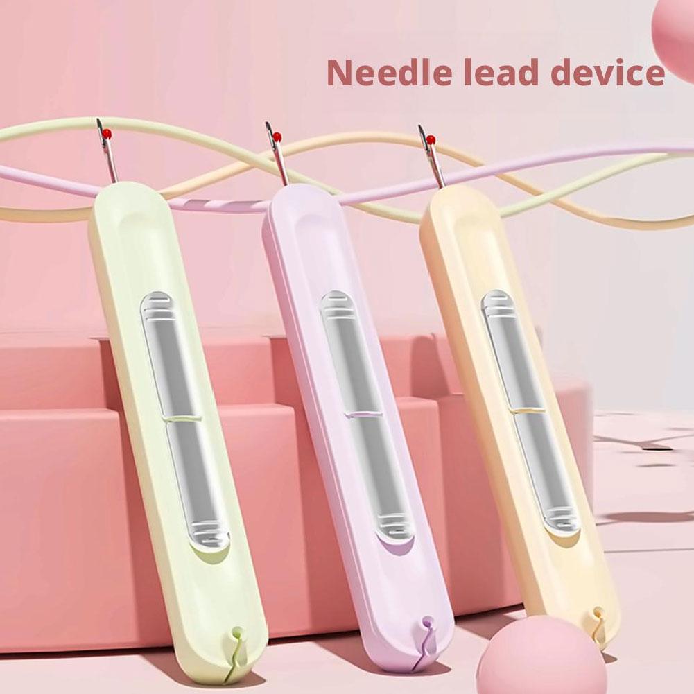 2 in 1 Needle Threader For The Elderly Hand Sewing Tools Thread Picker and Seam Ripper Quick Sewing Needle Changer