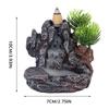 Resin Backflow Incense Home Ornament Mountains River Waterfall Reflux Incense Burners Fountain Backflow Aroma Incense Holder 7