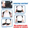 Magnetic Posture Corrector Back Brace For Kids Lumbar Support Pain Relief Straight Shoulder Support